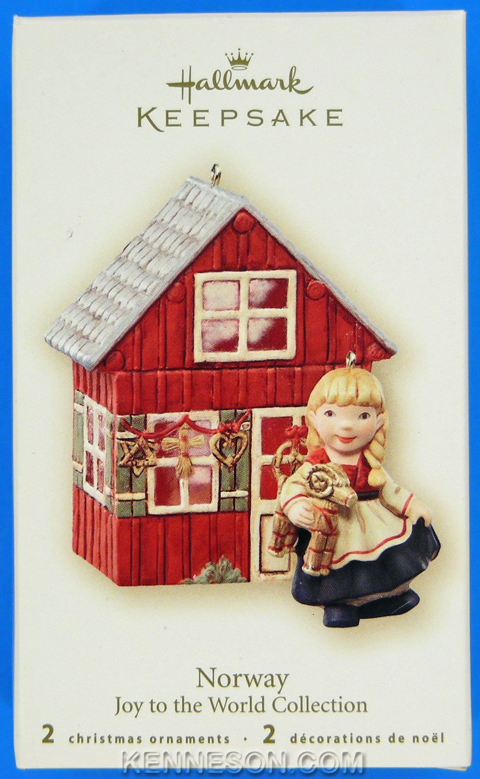 Joy to the World Collection Norway 2 Hallmark Keepsake Christmas Ornaments 2007 | eBay