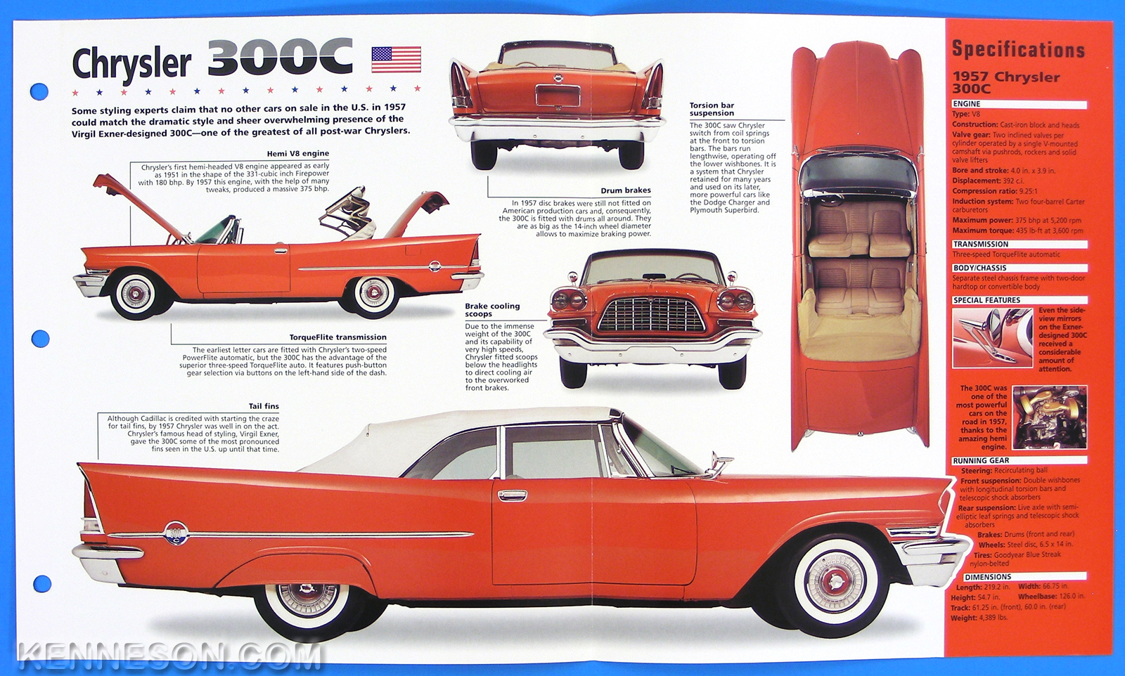 Chrysler 300c brochure #1