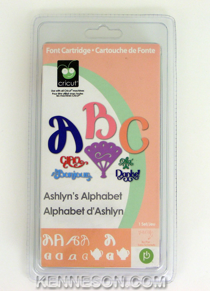 Cricut Ashlyn's Alphabet Font Expression Cartridge NEW | eBay